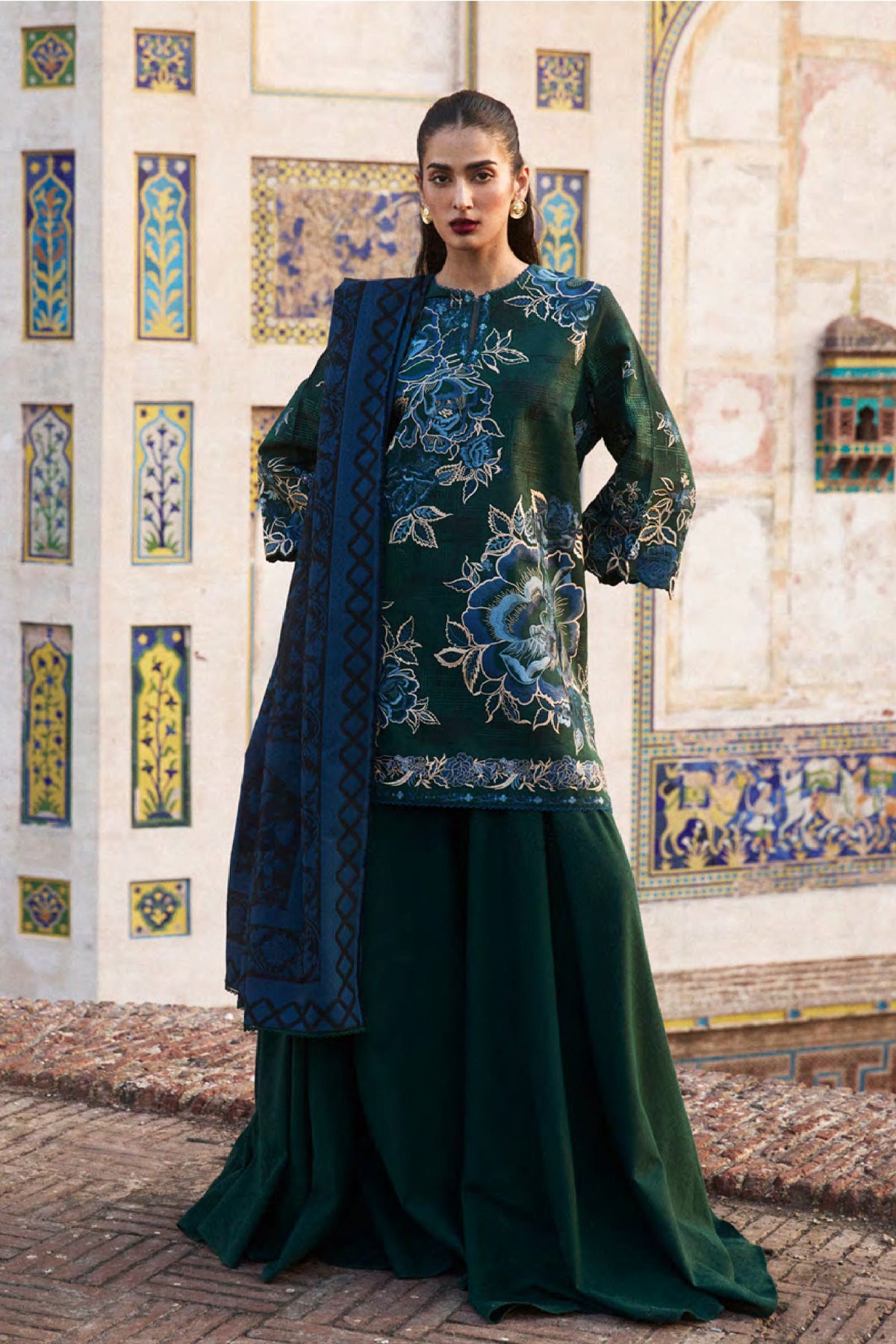 Zara Shah Jahan Unstitched 3 Piece Winter Collection'2024-D-07-Mina