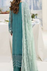 Aaraish By Lavish Premium Unstitched 3 Piece Luxury Formals Collection'2024-D-07-Sea Green