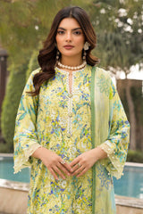 Mahee's Sehar By Riaz Arts Unstitched 3 Piece Printed Chikankari Lawn Collection'2025-D-07