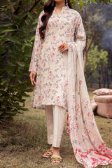 Mahee's by Riaz Arts 3 Piece Unstitched Chikankari Lawn Collection'2024-MC-07