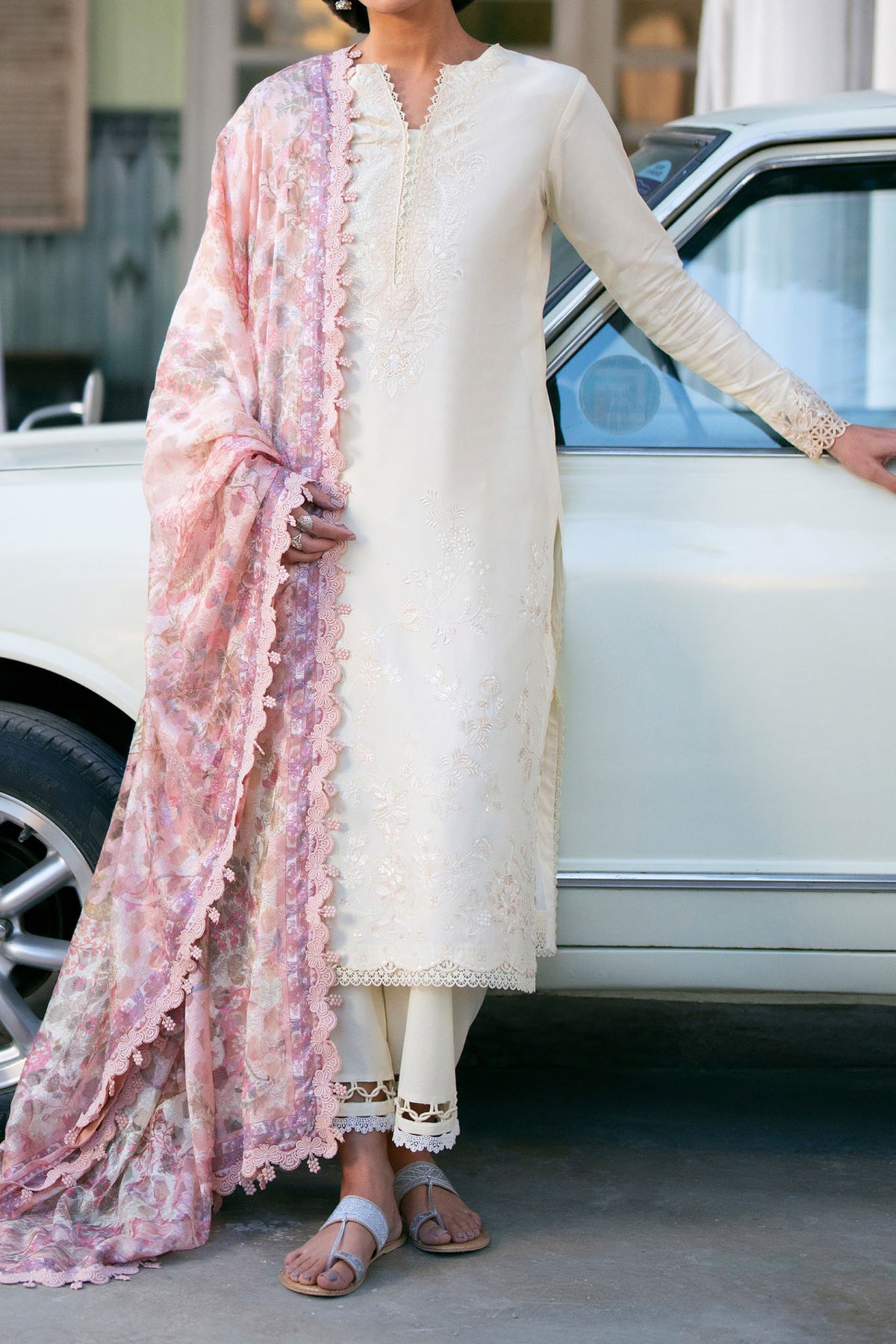 Jahaan By Seran Unstitched 3 Piece Eid Edit Lawn Collection'2024-D-08-Neeshay