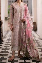 Afsanah by Seran Unstitched 3 Piece Lawn Spring Summer Collection'2024-D-08-Zohreh