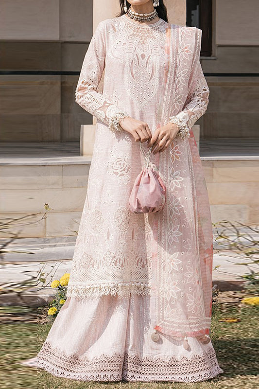 Shahkaar by Jazmin Unstitched 3 Piece Luxury Eid Festive Lawn Collection'2024-SLD-08