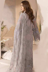 Pareesa By Lavish Premium Unstitched 3 Piece Luxury Chiffon Collection'2024-D-09