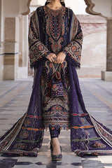 Shahkaar by Jazmin Unstitched 3 Piece Luxury Eid Festive Lawn Collection'2024-SLD-09