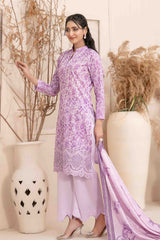 Meheroon By Tawakkal Unstitched 3 Piece Emb Lawn Collection-D-1102