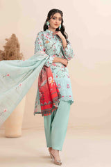 Meheroon By Tawakkal Unstitched 3 Piece Emb Lawn Collection-D-1103