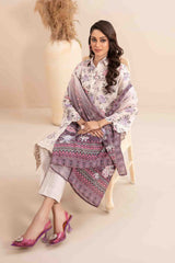 Meheroon By Tawakkal Unstitched 3 Piece Emb Lawn Collection-D-1105