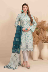 Meheroon By Tawakkal Unstitched 3 Piece Emb Lawn Collection-D-1106