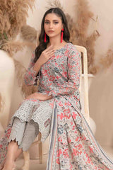 Meheroon By Tawakkal Unstitched 3 Piece Emb Lawn Collection-D-1109