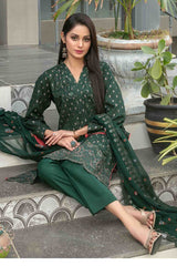 Zarna By Tawakkal Unstitched 3 Piece Emb Schiffli Lawn Vol-02 Collection D-1133