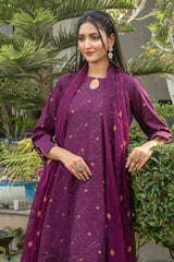 Zarna By Tawakkal Unstitched 3 Piece Emb Schiffli Lawn Vol-02 Collection D-1135