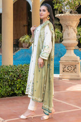 Zimmel By Tawakkal Semi Stitched 3 Piece Lawn Premium Eid Collection-D-1142