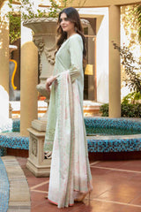 Zimmel By Tawakkal Semi Stitched 3 Piece Lawn Premium Eid Collection-D-1143