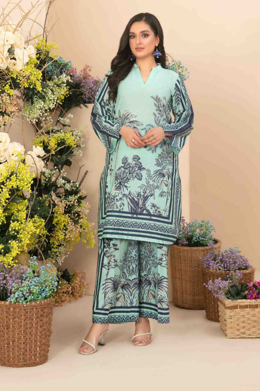 Minel By Tawakkal Stitched 2 Piece Digital Print Lawn Collection-D-1446