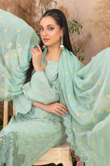 Zarna By Tawakkal Unstitched 3 Piece Emb Lawn Collection-D-1164