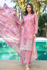 Thamina By Tawakkal Unstitched 3 Piece Emb Slub Lawn Collection-D-1195