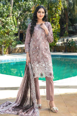 Thamina By Tawakkal Unstitched 3 Piece Emb Slub Lawn Collection-D-1197