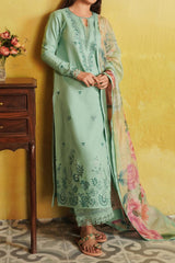 Afsanah by Seran Unstitched 3 Piece Lawn Spring Summer Collection'2024-D-12-Mushk