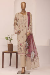 Sada Bahar Stitched 3 Piece Printed Lawn Vol-14 Suit-D-1204-SKIN