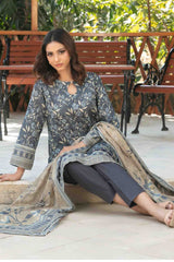 Aneira By Tawakkal Unstitched 3 Piece Digital Print Slub Lawn Collection-D-1419