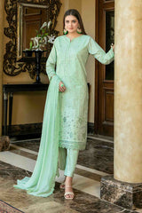 Mahveen By Tawakkal Unstitched 3 Piece Emb Lawn Premium Eid Collection-D-1431