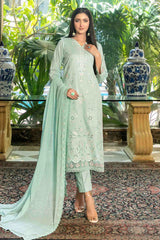 Mahveen By Tawakkal Unstitched 3 Piece Emb Lawn Premium Eid Collection-D-1433