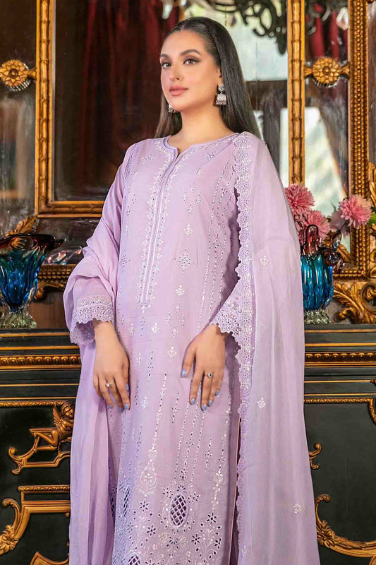 Mahveen By Tawakkal Unstitched 3 Piece Emb Lawn Premium Eid Collection-D-1434