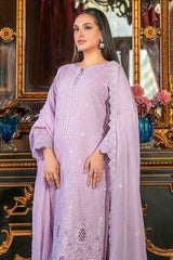 Mahveen By Tawakkal Unstitched 3 Piece Emb Lawn Premium Eid Collection-D-1434