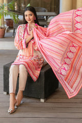 Masooma By Tawakkal Unstitched 3 Piece Digital Printed Lawn Collection D-1498