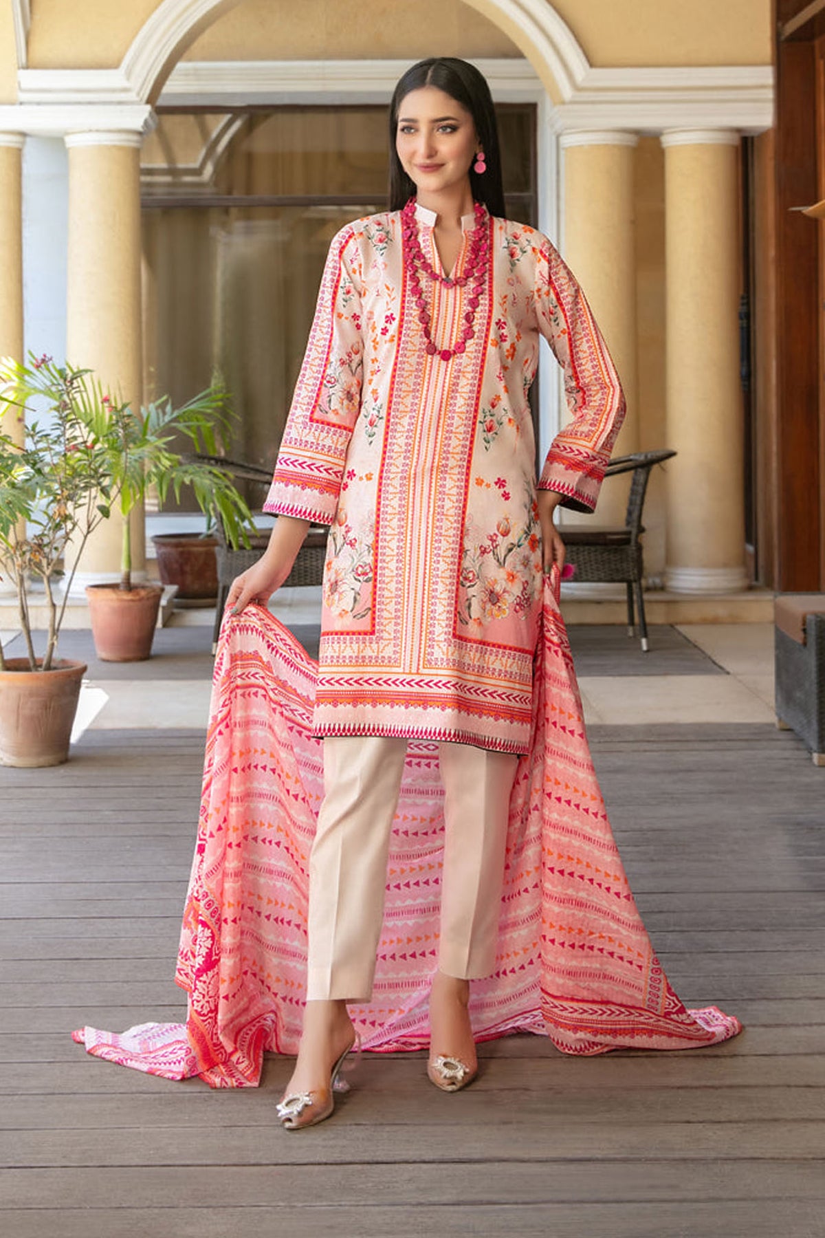 Masooma By Tawakkal Unstitched 3 Piece Digital Printed Lawn Collection D-1498