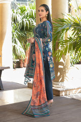 Masooma By Tawakkal Unstitched 3 Piece Digital Printed Lawn Collection D-1501