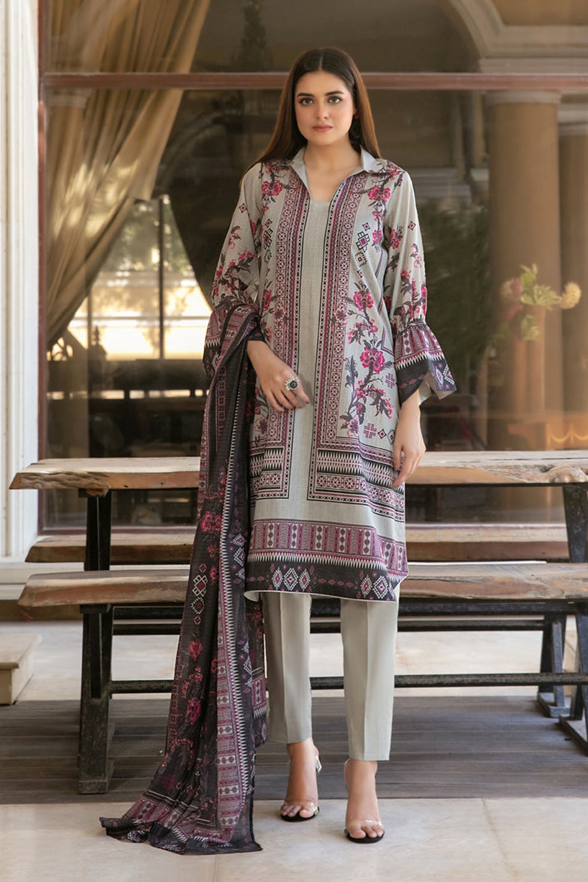 Masooma By Tawakkal Unstitched 3 Piece Digital Printed Lawn Collection D-1502