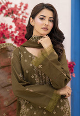 Signature By DOR Unstitched 3 Piece Emb Lawn Series Collection'2026-DOR-SIG-D-154