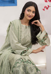 Signature By DOR Unstitched 3 Piece Emb Lawn Series Collection'2026-DOR-SIG-D-155