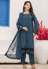 Signature By DOR Unstitched 3 Piece Emb Lawn Series Collection'2026-DOR-SIG-D-156