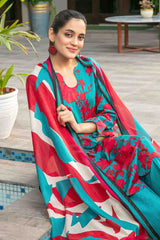 Zumra By Tawakkal Unstitched 3 Piece Digital Print Slub Lawn Collection-D-1573