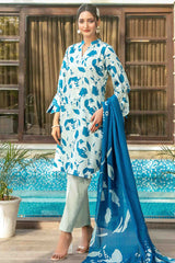 Zumra By Tawakkal Unstitched 3 Piece Digital Print Slub Lawn Collection-D-1579