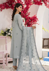 Signature By DOR Unstitched 3 Piece Emb Lawn Series Collection'2026-DOR-SIG-D-158