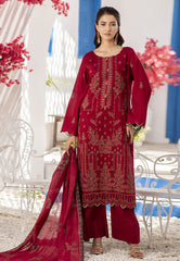 Signature By DOR Unstitched 3 Piece Emb Lawn Series Collection'2026-DOR-SIG-D-160