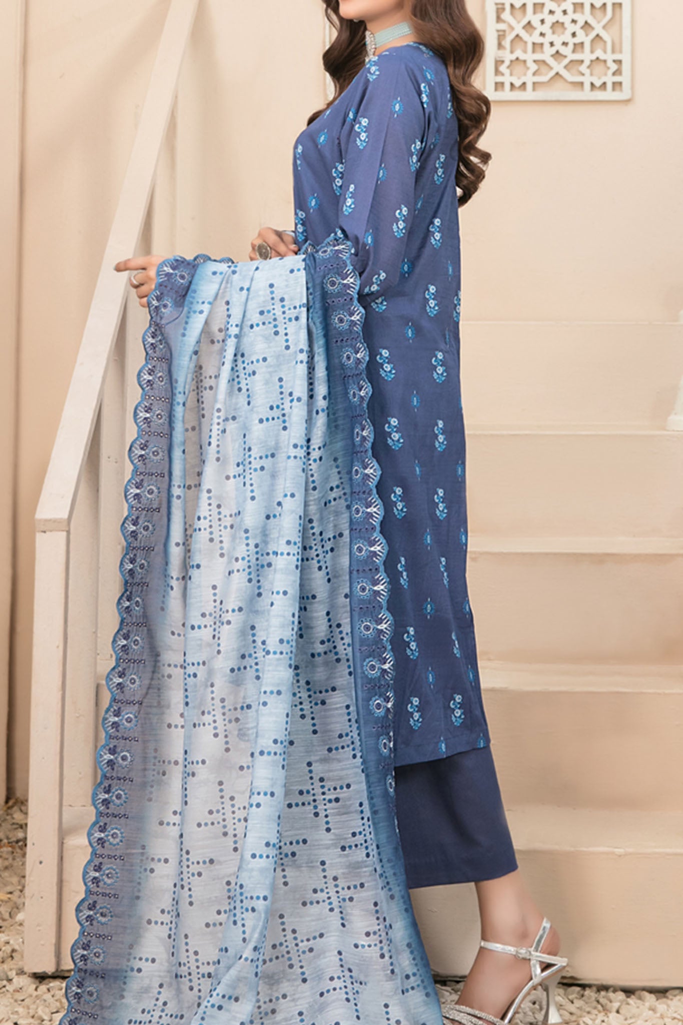 Monireh By Tawakkal Unstitched 3 Piece Digital Printed Lawn Collection'2024-D-2054