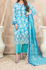 Monireh By Tawakkal Unstitched 3 Piece Digital Printed Lawn Collection'2024-D-2058
