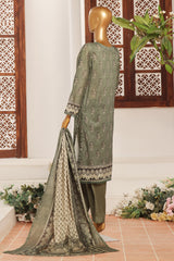 Sada Bahar Stitched 3 Piece Emb Summer Lawn Collection'2024-D-2112-Green