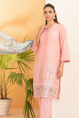 Dinara By Tawakkal Unstitched 3 Piece Emb Schiffli Lawn Suit-D-2287