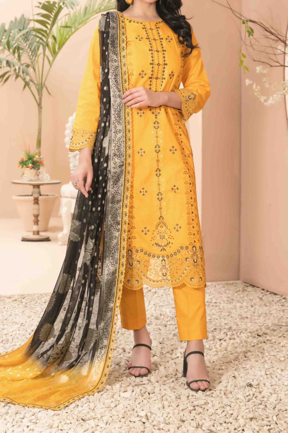 Narina By Tawakkal Unstitched 3 Piece Printed & Printed Lawn Collection'2024-D-2470