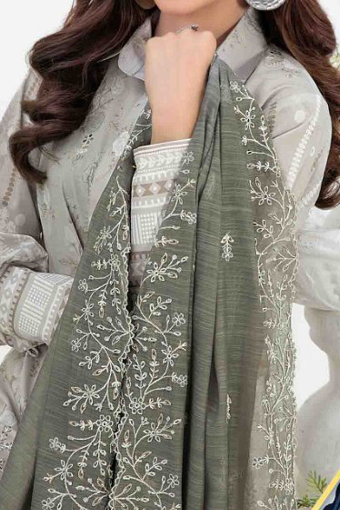 Talayeh By Tawakkal Unstitched 3 Piece Emb Digital Printed Lawn Collection'2024-D-2556