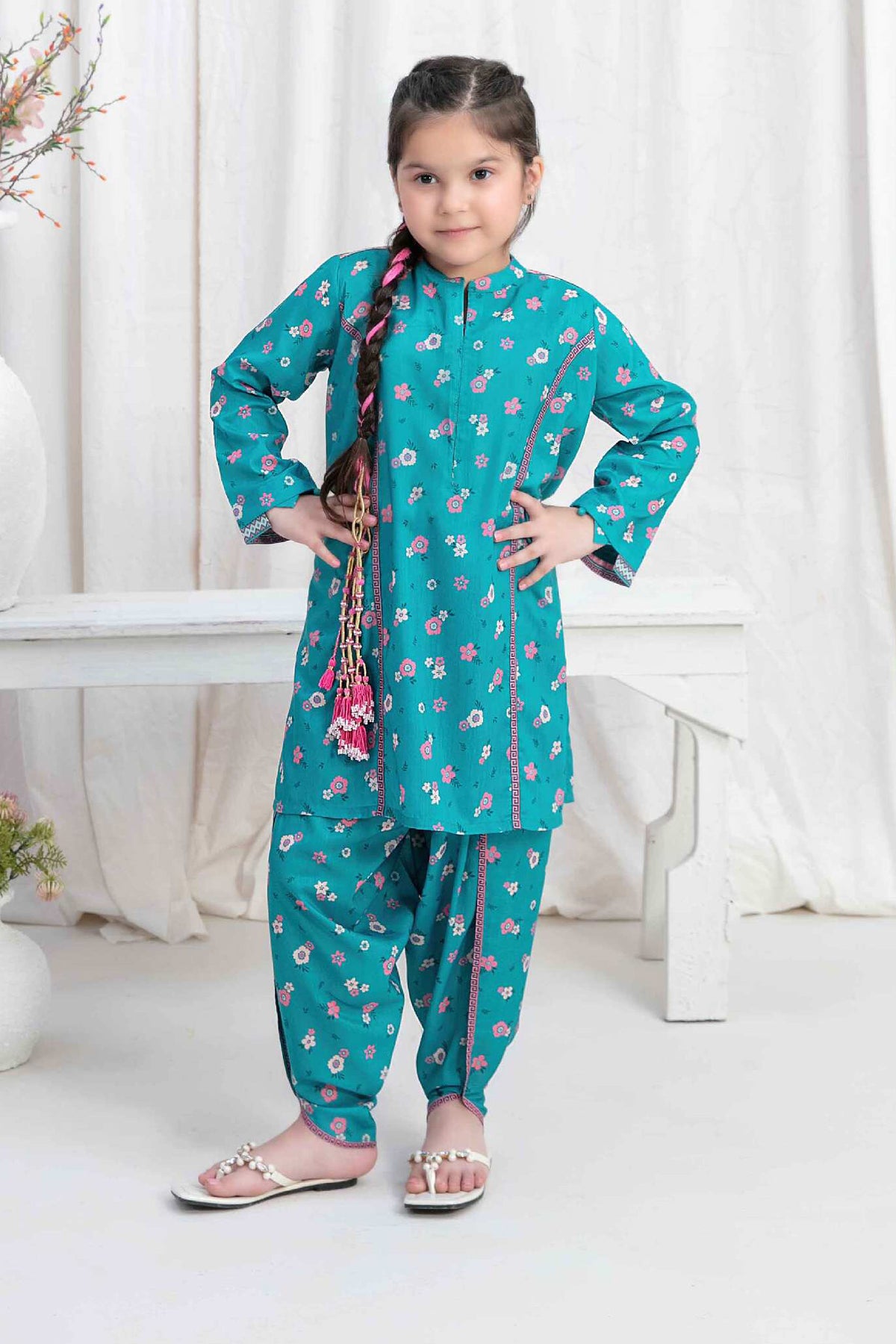 Little Dreamers By Tawakkal Stitched 2 Piece Digital Print Swiss Kids Collection'2024-D-2575