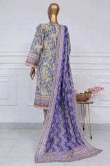 Sada Bahar Stitched 3 Piece Printed Lawn Vol-02 Collection'2025-PR-9477-Skin