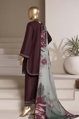 Eclair By Sada Bahar Stitched 3 Piece Emb Lawn Suit-D-263-FALSA