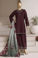Eclair By Sada Bahar Stitched 3 Piece Emb Lawn Suit-D-263-FALSA